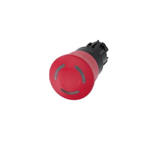 Pulsador de paro de emergencia Siemens 3SU1001-1HB20-0AA0