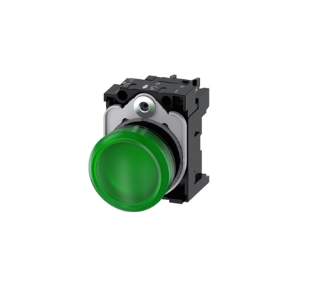 Indicador Luminoso Verde 230VAC  Siemens 3SU1106-6AA40-1AA0